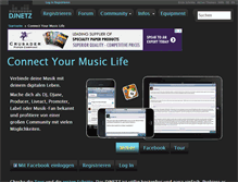 Tablet Screenshot of djnetz.com